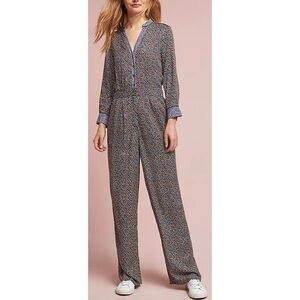 Anthropologie ETT:WA Christene Silken Jumpsuit Romper Size 2